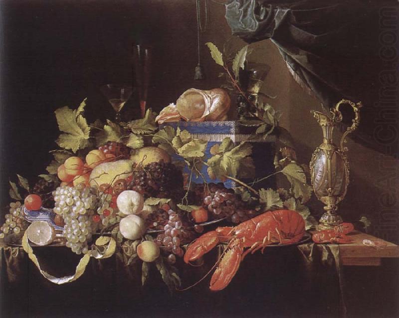IL Pensionante del saraceni Muse ice national style life with fruits and lobster china oil painting image